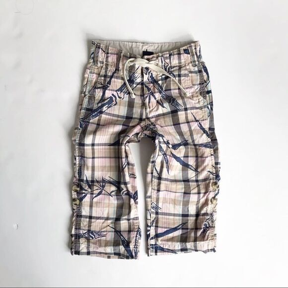 BABygap casual roll up draw string pants EUC  2T - Picture 1 of 3